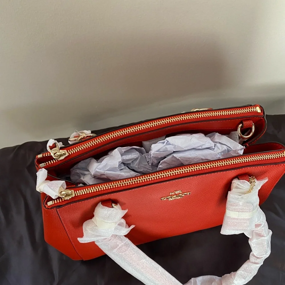 Pebble leather coach bag - Picture 6 of 6